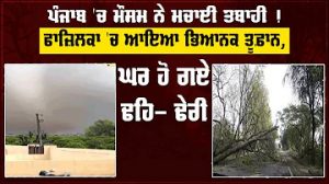 ਰਾਤ ਨੂੰ ਤੇਜ਼ ਹਵਾਵਾਂ ਚੱਲਣ ਨਾਲ ਪੰਜਾਬ ਦੇ ਕਈ ਹਿੱਸਿਆਂ ਵਿੱਚ ਬਿਜਲੀ ਸਪਲਾਈ ਪ੍ਰਭਾਵਿਤ ਹੋਈ।