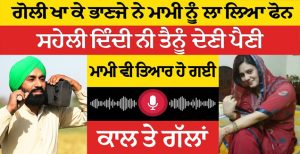 ਭਾਣਜੇ ਨੇ ਮਾਮੀ ਨੂੰ ਲਾ ਲਿਆ ਫੋਨ | ਗੋਲੀ ਖਾ ਕੇ ਹੋਈਆਂ ਗਰਮ ਗੱਲਾਂ | ਸਹੇਲੀ ਵੀ ਕਰ ਗਈ ਤਿਆਰ!